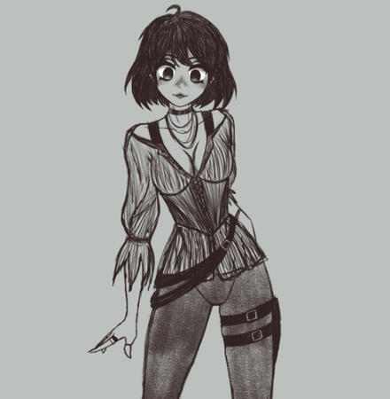 sketch knee-up